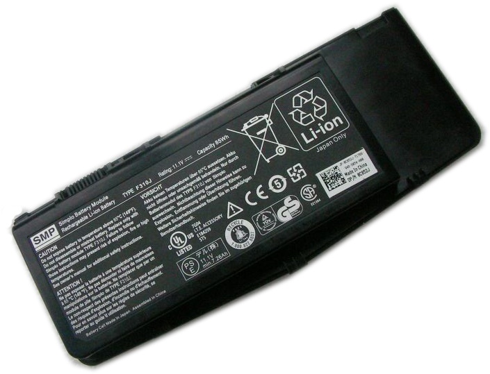 Dell Alienware M17X R2 battery