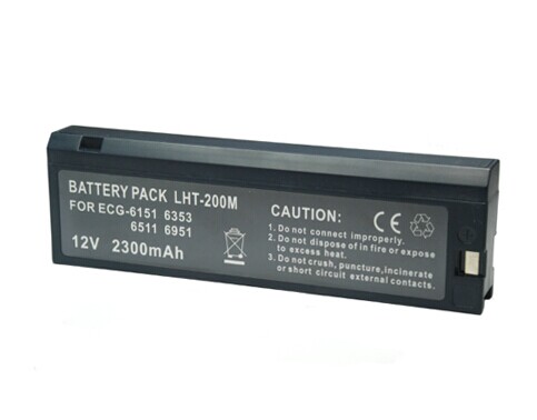 Nihon Kohden LCS-2012NK ECG EKG Battery