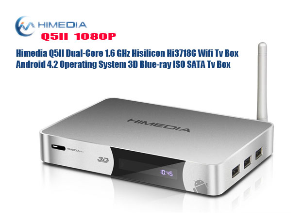 Himedia Q5II Dual-Core 3D Blue-ray ISO SATA Tv Box