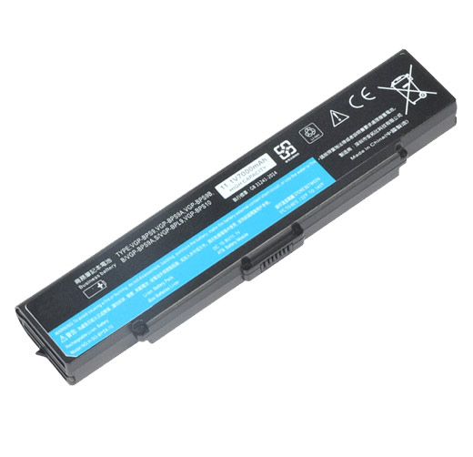 7000 mAh High Capacitance Sony VGP-BPS9/A Battery