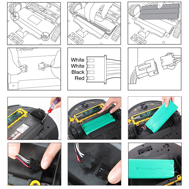 Ecovacs XR210 Battery