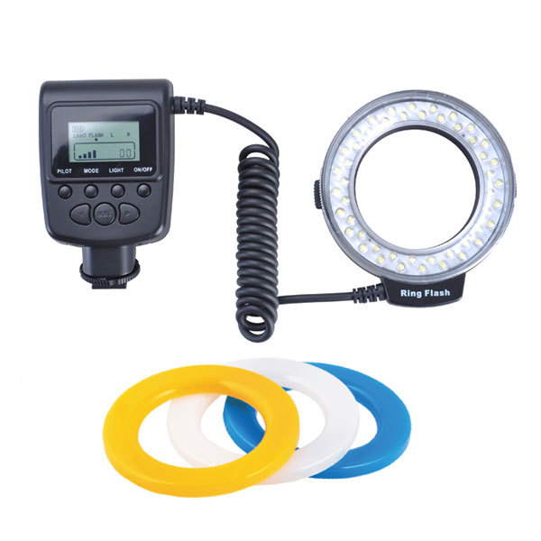 Macro LED Ring Flash Light RF550 RF-550 48pcs LED for A850 A580 A500 A230