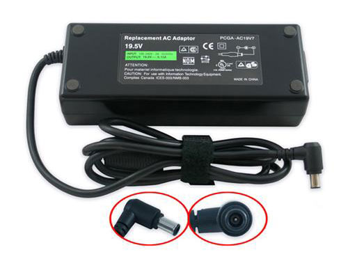 Sony VAIO VGN-AW420F/H 120W AC Power Adapter Supply Cord/Charger, 30% Discount Sony VAIO VGN-AW420F/H 120W AC Power Adapter Supply Cord/Charger  , Online Sony 19.5V 6.15A 120W AC Power Adapter Supply Cord/Charger